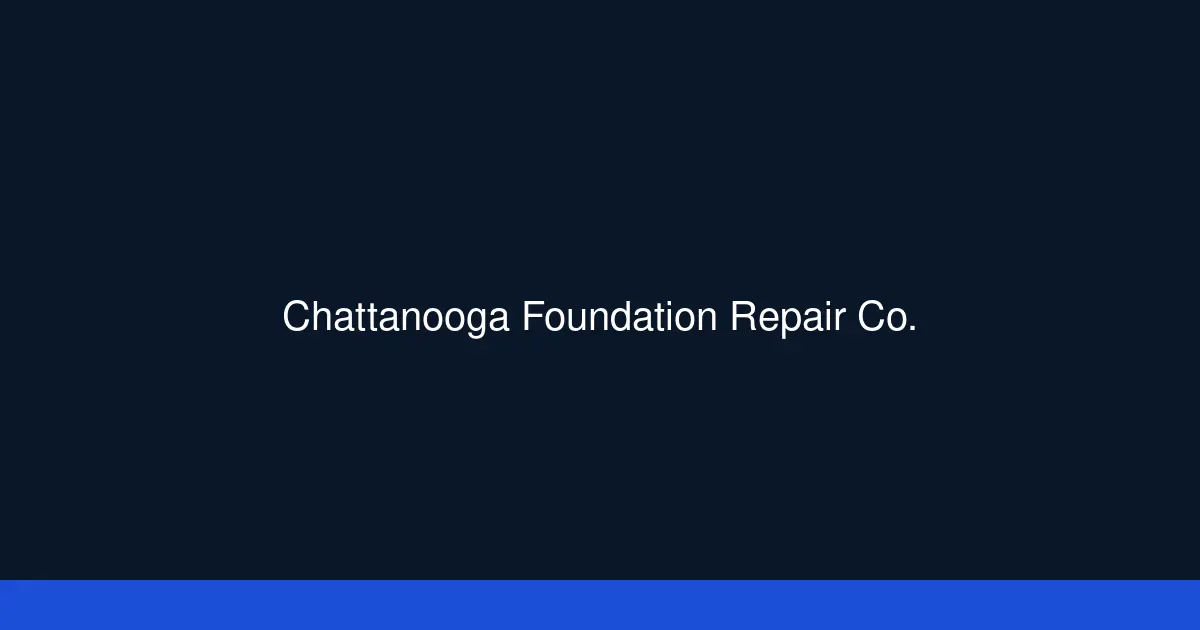 Foundation repair crew inspecting cracked foundation wall in Chattanooga Tennessee home